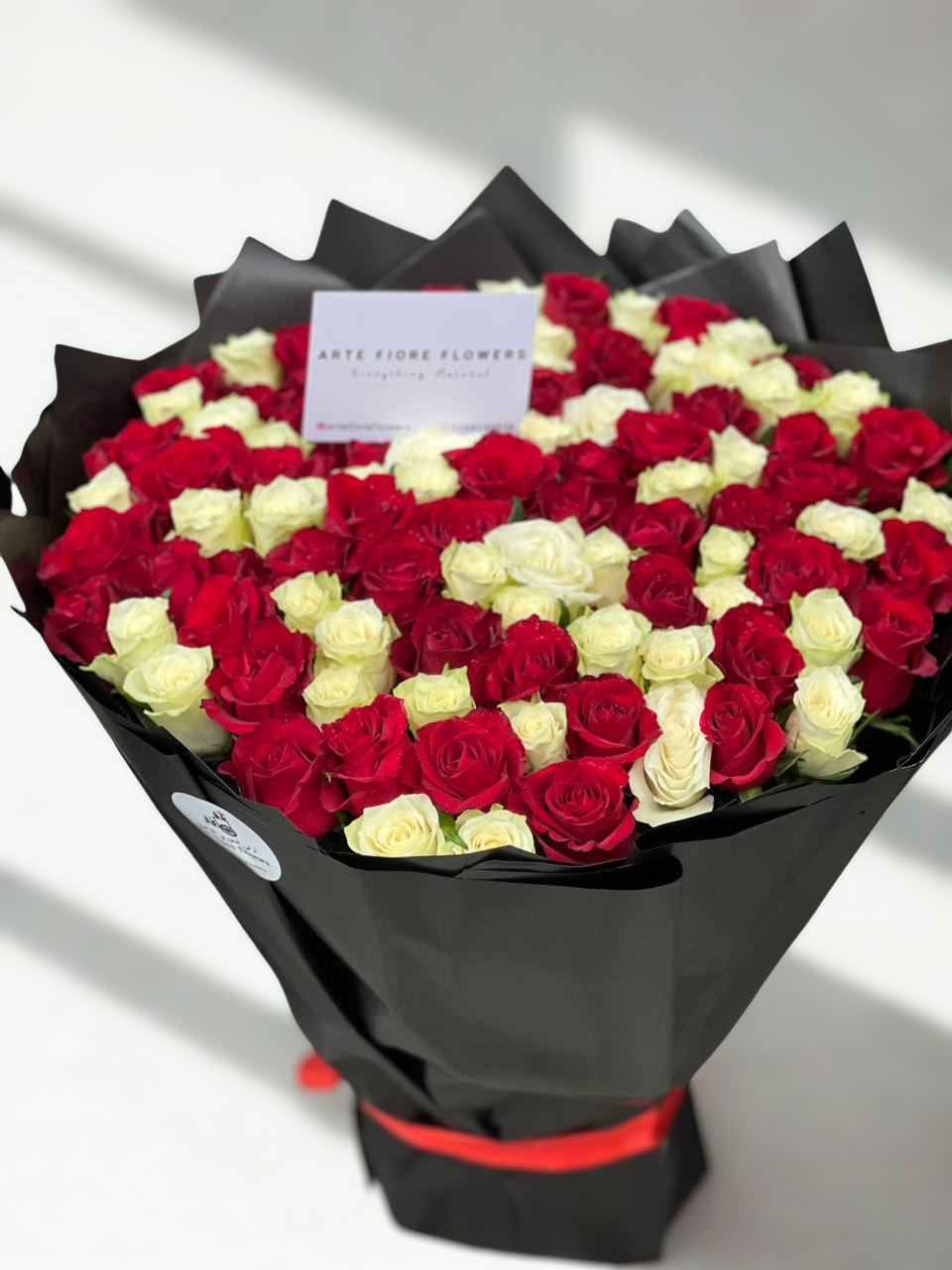 Scarlet & Ivory Elegance
